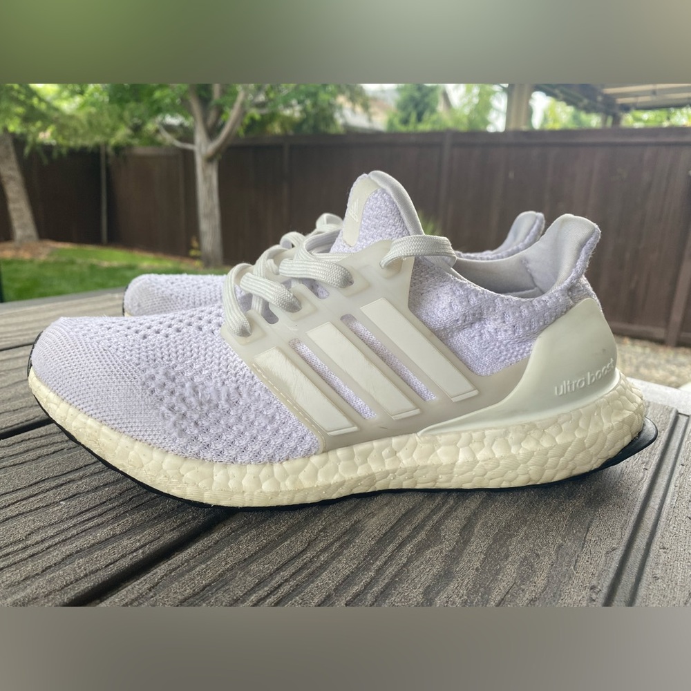 Adidas Ultraboost 5.0 DNA Primeblue Men’s Size 6.5 White Shoes Knit Sneakers